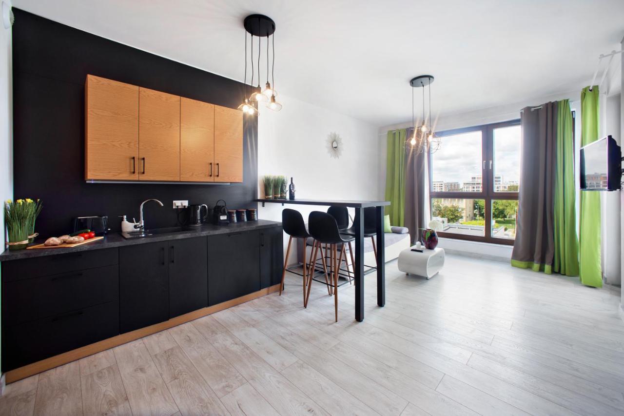 Cybernetyki 6B Serviced Accommodation Warschau Buitenkant foto