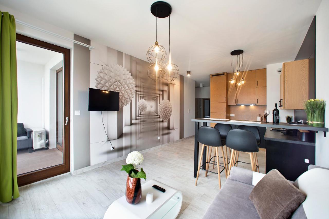 Cybernetyki 6B Serviced Accommodation Warschau Buitenkant foto